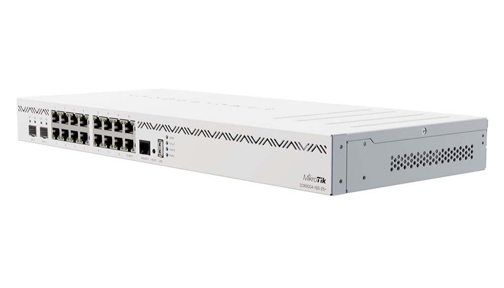 CCR2004-16G-2S+-MikroTik CCR2004-16G-2S+ 16 Port 2 SFP+ Firewall Router